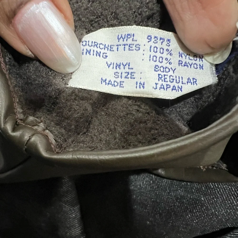 Vintage Brown WPL 9373 Nylon Gloves
